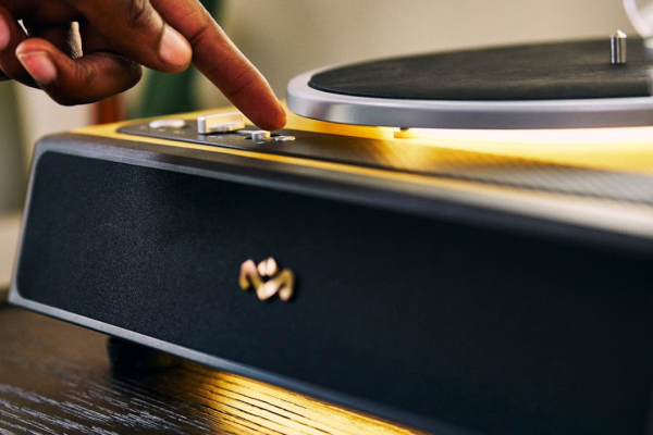 House of Marley’s new affordable record players have built-in speakers, Bluetooth, eco-friendly materials, and one even has mood lighting